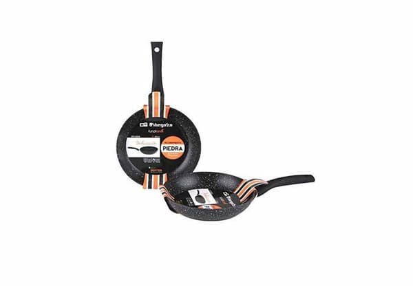 Orbegozo stekpanna - SFB 8030 - Smidd aluminium stekpanna, non-stick yta, PFOA fri, 1 liter, svart