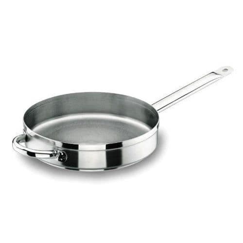 Sauteuse - Lacor - 54637 - Diameter 36 cm - Rostfritt stål 18/10 - Kompatibel med alla spisar