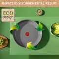Miniatyrbild 5 av 5: TEFAL INGENIO Renew Stekpanna 24 cm, Non-stick keramik, Återvunnen, Thermo-Signal™, Tillverkad i Frankrike L2600402