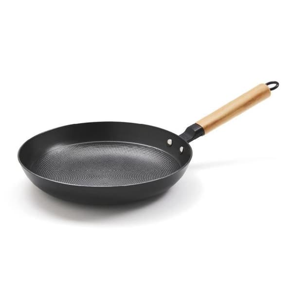 Qulinart - Ultralätt gjutjärnsstekpanna med honeycomb non-stick lager (28cm)