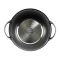 Miniatyrbild 3 av 4: Wokpanna - Cheffinger - 40cm - Glaslock - Non-stick beläggning - Marmor effekt