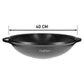 Miniatyrbild 4 av 4: Wokpanna - Cheffinger - 40cm - Glaslock - Non-stick beläggning - Marmor effekt
