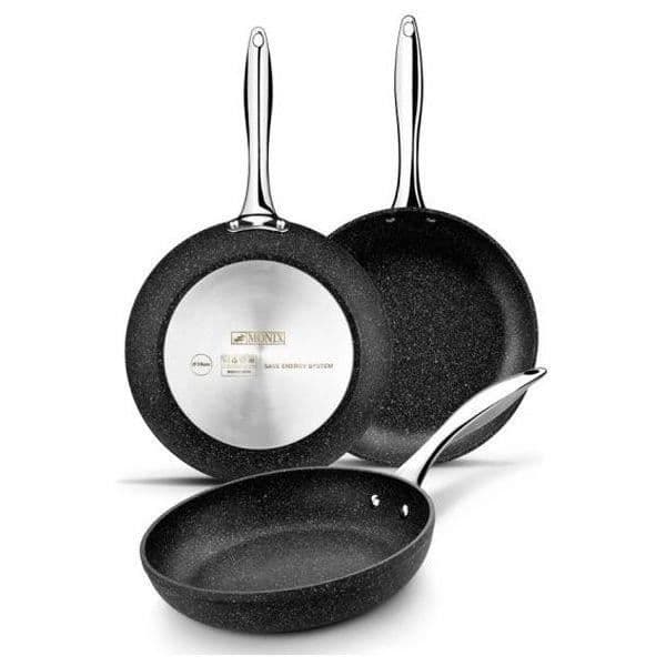 Monix Stekpanna M741228 Ø 28 cm Quantanium Black