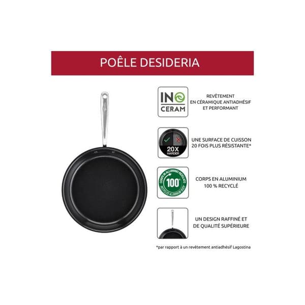 Désideria keramisk stekpanna 30 cm - Lagostina