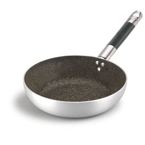 Hög vidgande stekpanna - Pentole Agnelli - 36 cm - Aluminium - Rostfritt stål - Induktionskompatibel