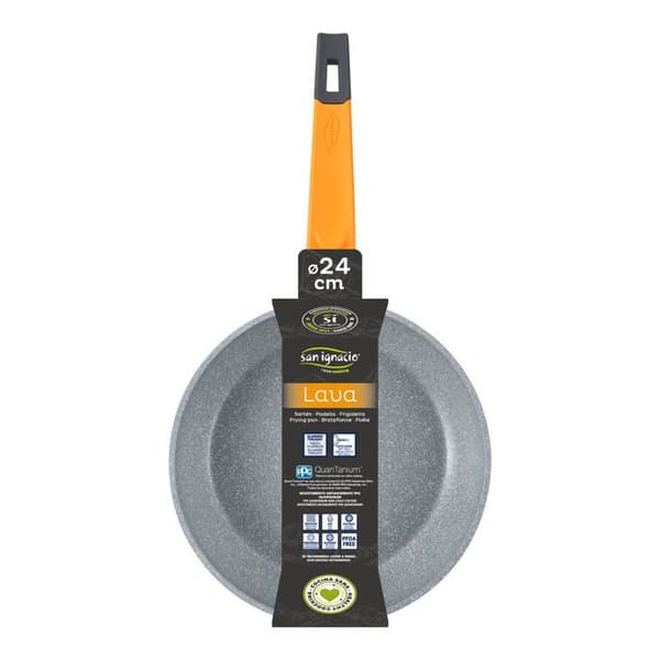 San Ignacio Lava Grå Smidd Aluminium Stekpanna - Ø 24 cm