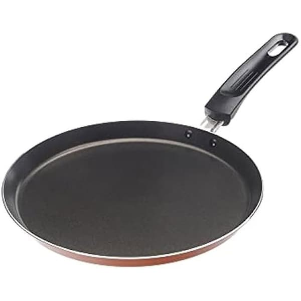 Alluflon Zecchino non-stick pannkaksform, Diameter 25 cm, Aluminium, Orange