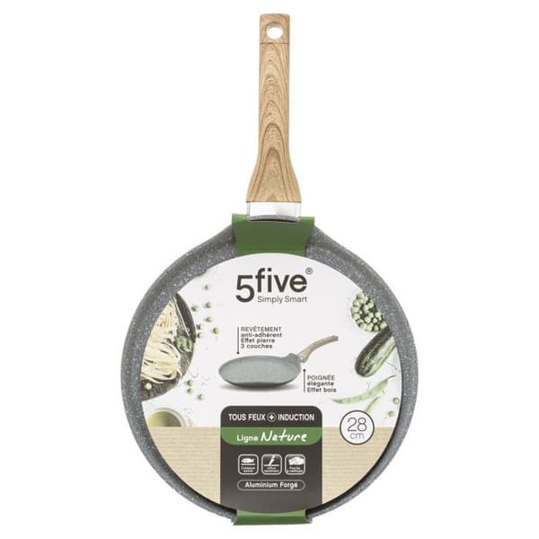 Smidd aluminium crepepanna "Cuisson Nature" 28 cm