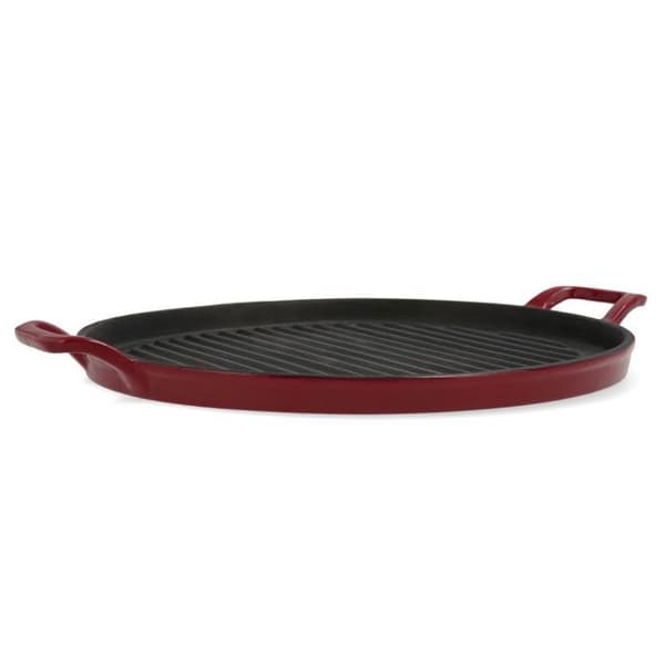 Quid stekpanna - 5425006 - Bidasoa Runt emaljerat stekjärn 32 cm Röd