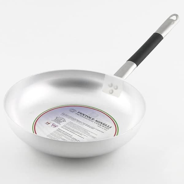 Pentole Agnelli Poêle évasée Haute i Aluminium med 1 handtag 3 mm 30 cm - Pentole AgnelliALMC111BC30