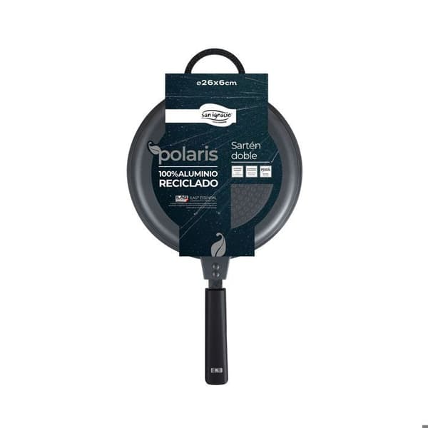 San Ignacio Polaris omelettpanna Ø 26 cm Smidd aluminium