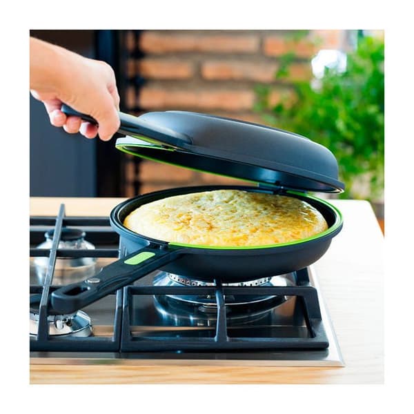 Omelettpanna BRA A121467 Ø 26 cm Svart