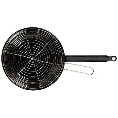 La valenciana Emaljerad 24 cm, djup stekpanna med 2 handtag Svart, Svart, 26 cm Vaello La Valenciana_2026
