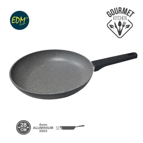 Stekpanna - EDM - Professionell linje - Diameter 28 cm - Non-stick - Höjd 5,5 cm