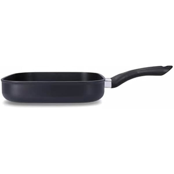 Grill Svart 24 x 24 cm - EDM - Matlagningstillbehör