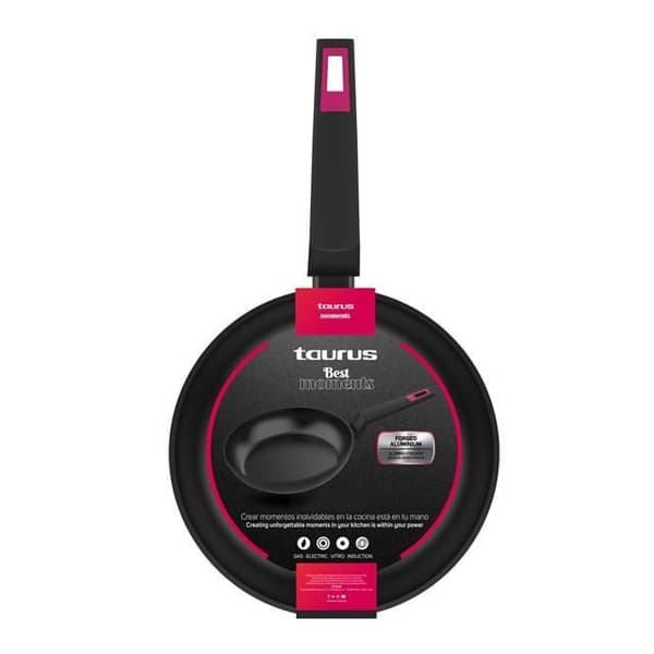 TAURUS BEST MOMENTS SARTÉN 18 - SMIDD ALUMINIUM FLÄKT, DIAMETER PÅ