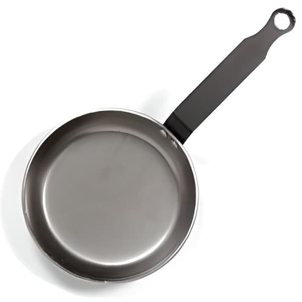 Blini pan - MÄRKE - Modell - Tjocklek 3 mm - Diameter 12 cm - Polerat stål