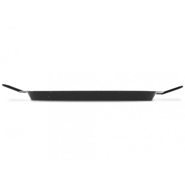 Grillpanna - VAELLO CAMPOS - PAMPELONA - Emaljerat stål - 31x25 cm - Ribbad botten