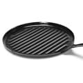 Miniatyrbild 4 av 4: MERIDA grillpanna i emaljerad stål - VAELLO CAMPOS - 26 cm - Svart - Stekpanna, Grill - Stål