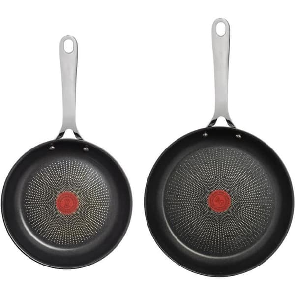 Stekpannor - TEFAL - Jamie Oliver Cook's Direct - 24/28 cm - Rostfritt stål - Förstärkt non-stick