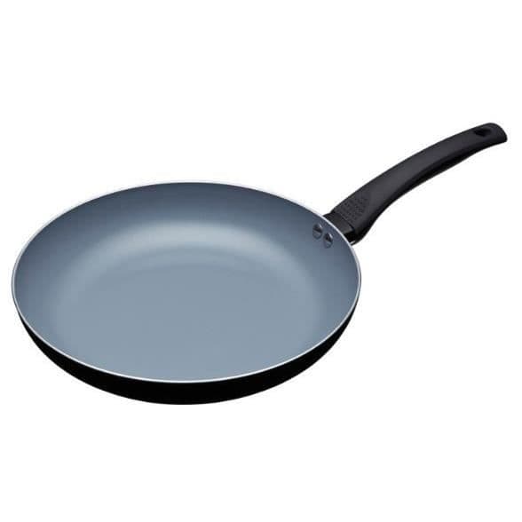 MasterClass stekpanna 28 cm aluminium/RVS grå/svart