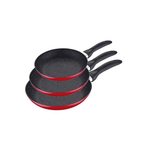 Stekpanna set - San Ignacio - Sg-6855 - Pressad aluminium - Non-stick - 16, 20, 24 cm