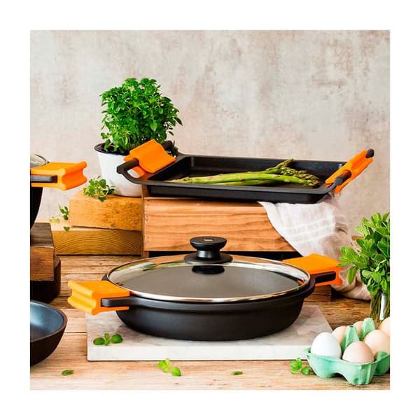 PINTI panna 2 handtag med non-stick lock cm30 effektiv Köksredskap Kök