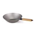 Miniatyrbild 1 av 4: Wokpanna - Nomad - 31 cm - Kolstål - Handtag av akaciaträ - Naturligt non-stick