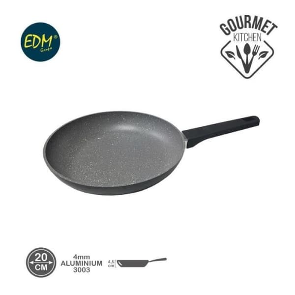 Non-stick stekpanna - EDM - 20 cm - Lätt att rengöra - Hållbarhet - Induktionskompatibel