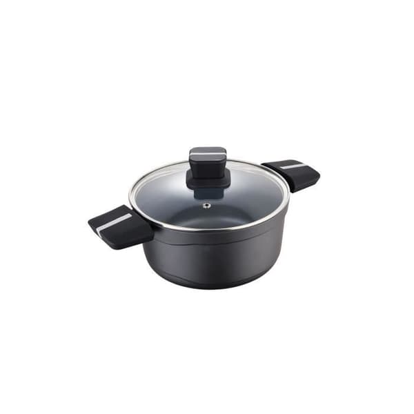 GENERIC - Pan Ø20x10cm Gjuten Alu Ind Med Grått Bistro Lock Sg6425 San Ignacio