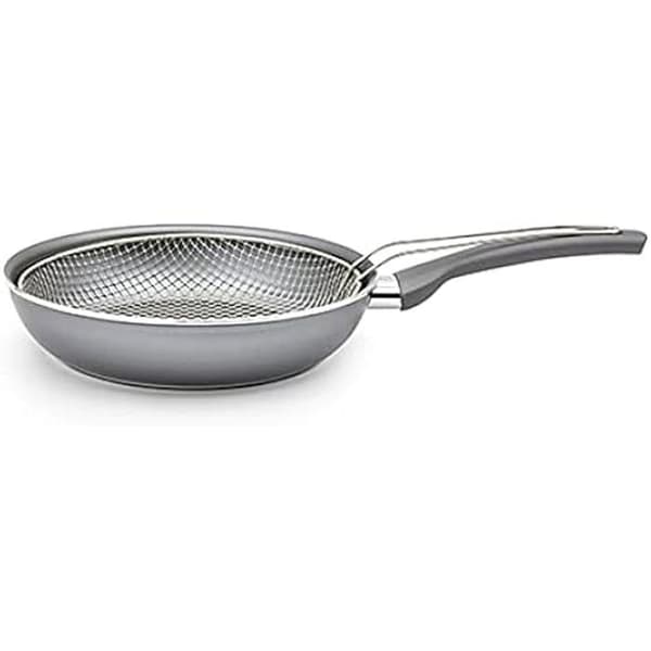 Standard stekpanna - BIGBUY HOME - Flerfärgad - 43,5 x 24 x 6 cm - Kompatibel med alla värmekällor
