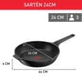 Miniatyrbild 3 av 4: Tefal stekpanna - E2490445