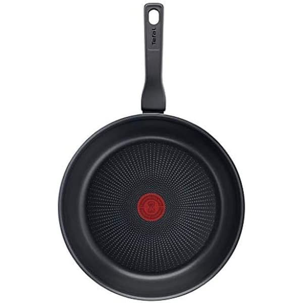 Tefal C38506 XL Force Stekpanna, 28 cm, med non-stick beläggning, termisk signal, resistent, robust, botten av pannan