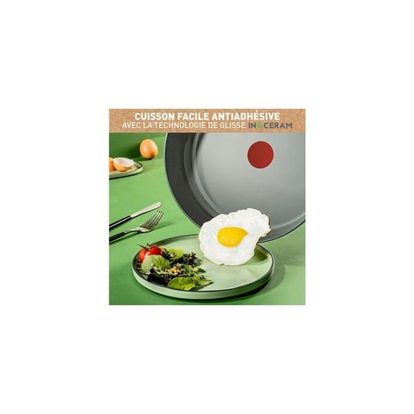Tefal Stekpanna Renew+ C4240653 28 cm Svart - 3168430347724