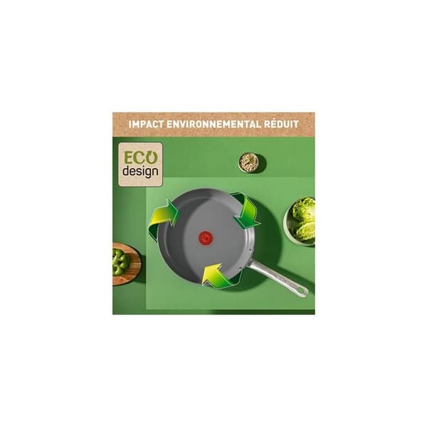 Tefal Stekpanna Renew+ C4240653 28 cm Svart - 3168430347724