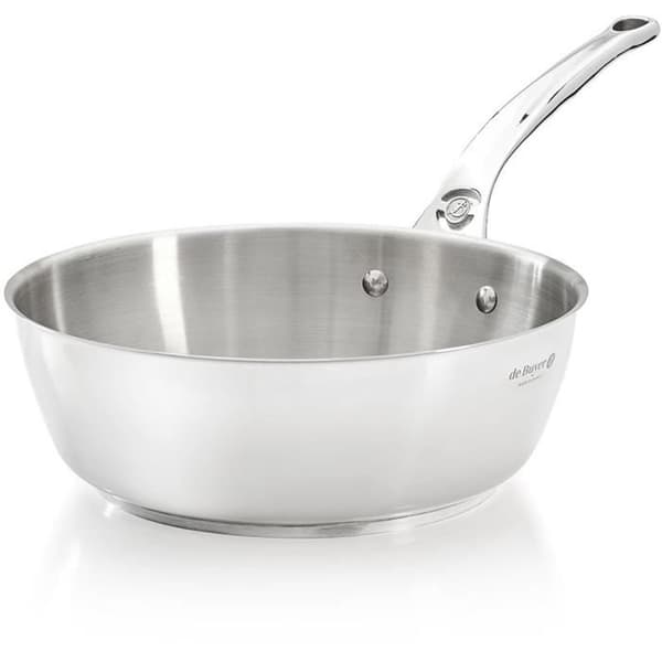 Sauteuse Bombée - De Buyer - Milady - Ø 24 cm - Inox - Alla typer av spisar inklusive induktion