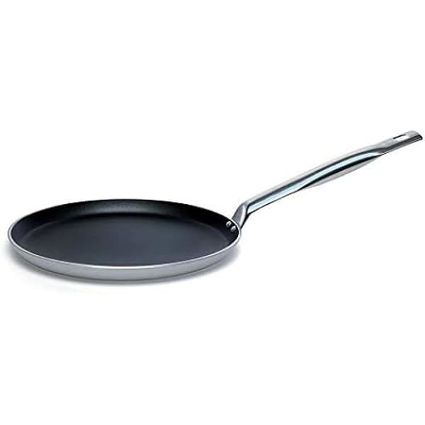 Non-stick pannkakspanna i aluminium - BALLARINI - Diameter 250 mm - Handtag i rostfritt stål