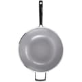Miniatyrbild 2 av 2: Moneta Harmonia Finegres wok 32 cm - Naturlig PTFE-fri beläggning - Alla värmekällor inklusive induktion