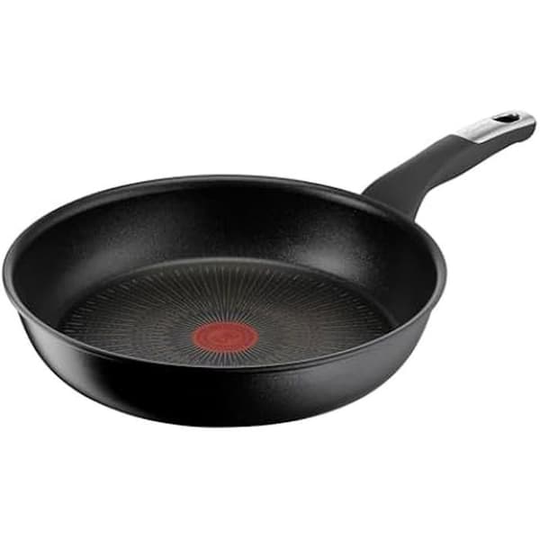 LAGOSTINA Obegränsad non-stick stekpanna 24 cm - Förstärkt 6-lagers beläggning - Thermo-Signal teknologi