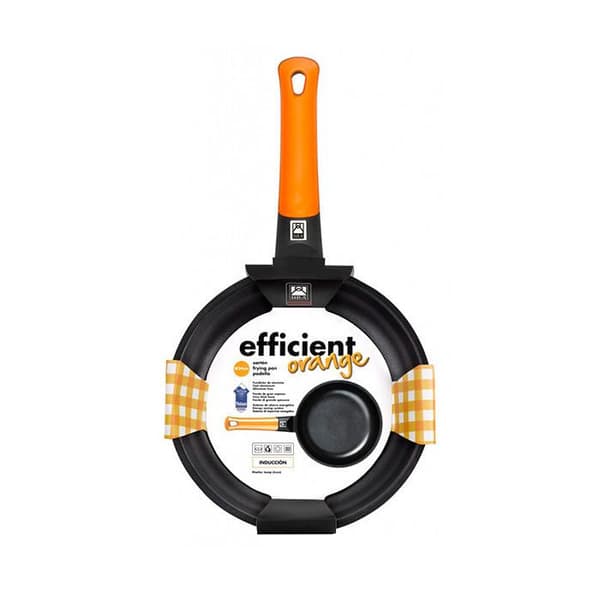 Sauteuse - BRA - Effektiv Orange - 28 cm - Aluminium med Non-stick-beläggning - Kompatibel med alla spisar