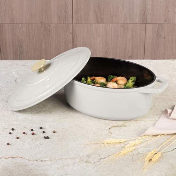 BERLINGERHAUS Gryta i gjutjärn med lock 30 cm Sahara Collection BH-6540