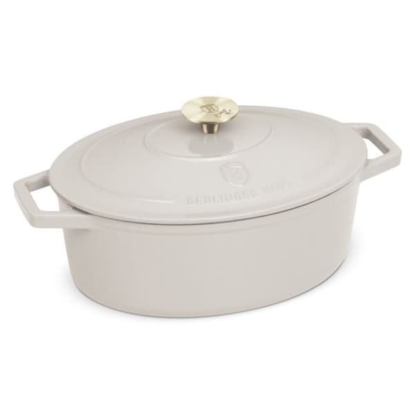BERLINGERHAUS Gryta i gjutjärn med lock 30 cm Sahara Collection BH-6540