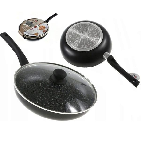 Marmorpanna - KINGHOFF - KH-3956 - 22 cm - Non-stick - Induktionskompatibel