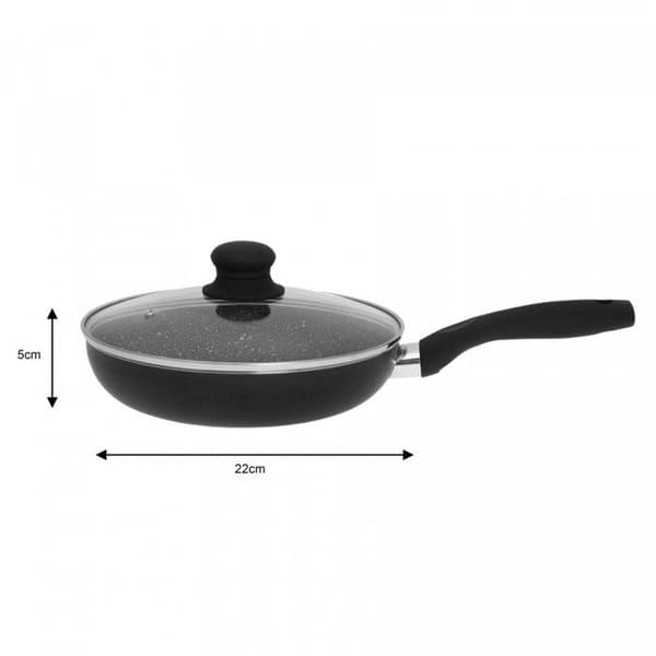 Marmorpanna - KINGHOFF - KH-3956 - 22 cm - Non-stick - Induktionskompatibel