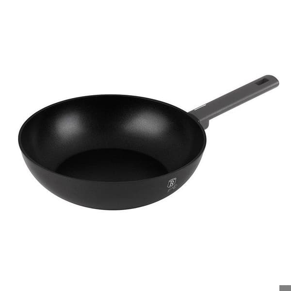 BERLINGERHAUS WOK-panna med titanbeläggning 28 cm Antracit Samling BH-8123