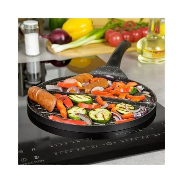 Stekpanna - KINGHOFF - KH-1364 - Granitbeläggning - Non-stick - Induktionskompatibel