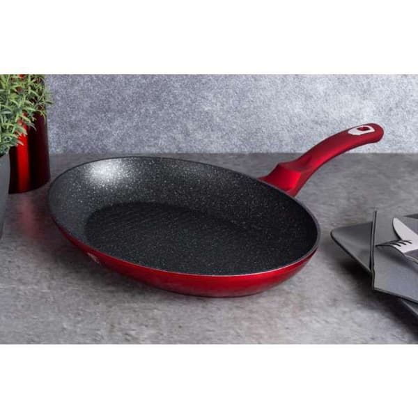 BERLINGERHAUS Fiskepanna med non-stick yta 35 cm Bourgogne Edition BH-7169