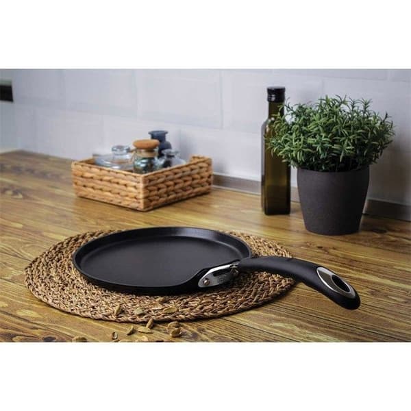 BERLINGERHAUS Crepeplatta med titanbeläggning 25 cm Svart Professionell Linje BH-6128