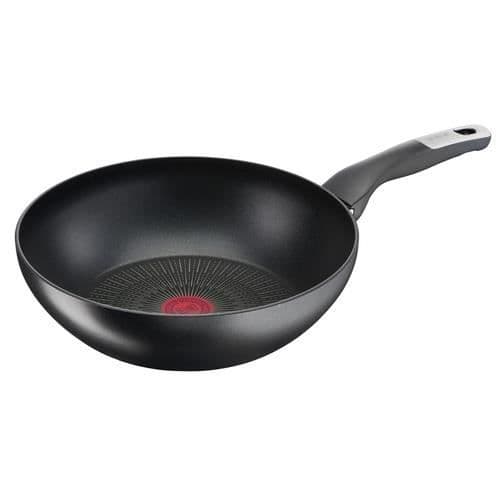 TEFAL UNLIMITED G2551972 WOK PAN-RUND STEEKPANA