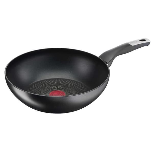 TEFAL UNLIMITED G2551972 WOK PAN-RUND STEEKPANA